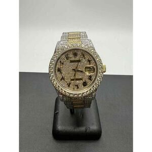 Rolex Datejust 16013 36mm 1982 Diamond Bezel Arabic Diamond Dial SPB-TS 353846